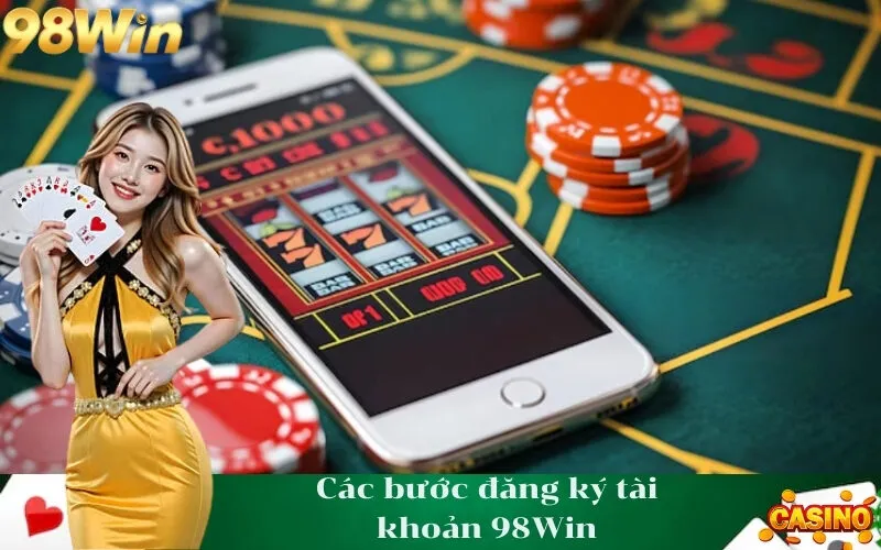 Các bước đăng ký tài khoản 98Win