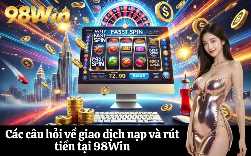 Các câu hỏi về giao dịch nạp và rút tiền tại 98Win